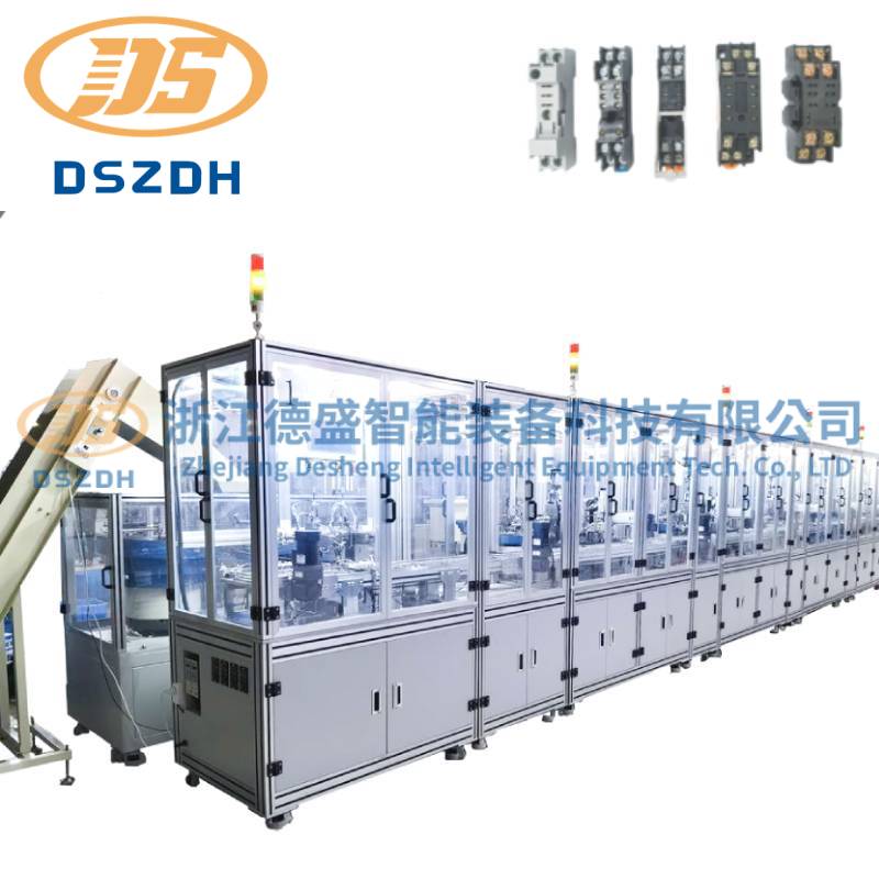 Ligne de production automatique de prises de relais